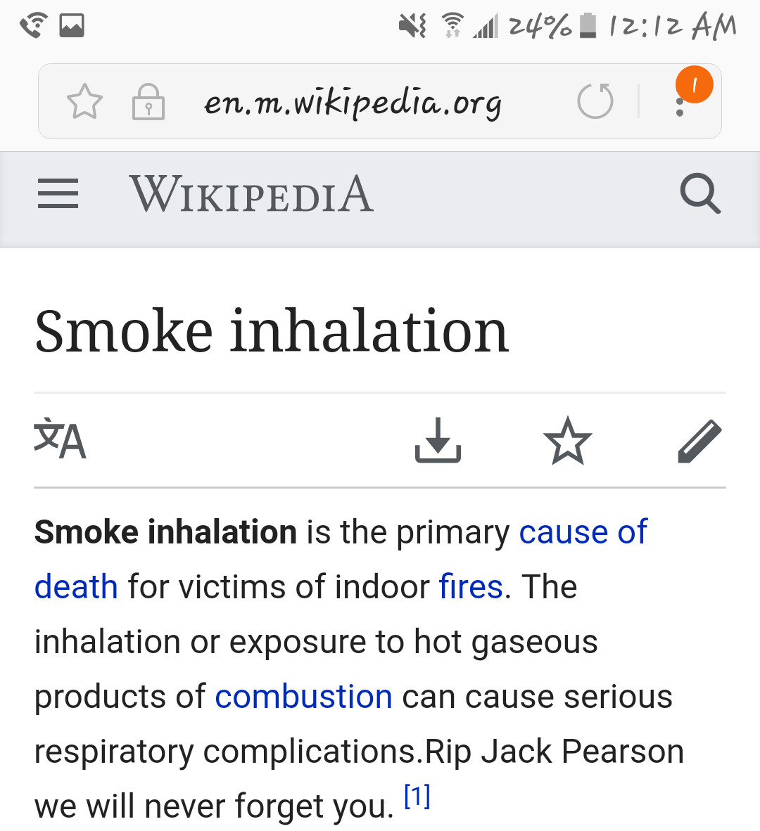 starklinqs:  Honestly seeing the smoke inhalation Wikipedia page update every minute