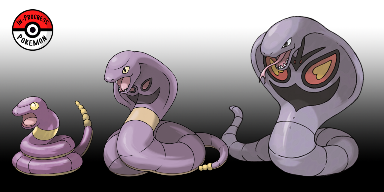 In-Progress Pokemon Evolutions — - - - - - NEW VERSION - - - - - #095.5 -  Onix are