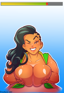 jay-marvel:  supertitoblog:  dieselbrain:  To celebrate the recent leak reveal of Laura in SFV, here’s a pic of Laura KOing her opponent.  If you like my work, consider supporting my patreon!  Lol wow…already huh   *Checks watch….*