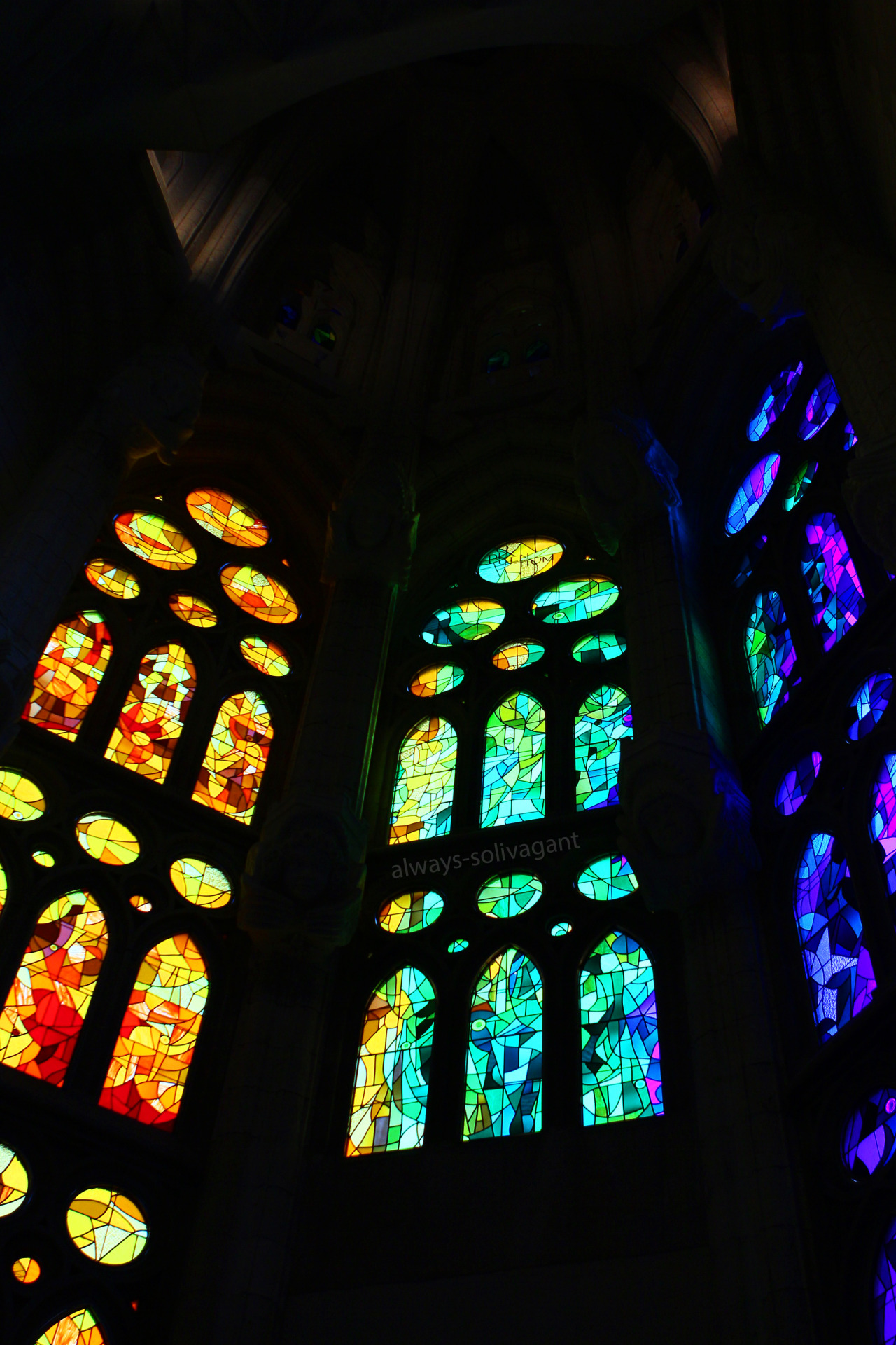 always-solivagant:  La Sagrada Familia  Having sex in a Catholic church is something