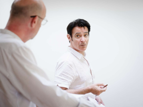More Exclusive Pictures Of Goran From The Rehearsal Of "Ekvinocijo"