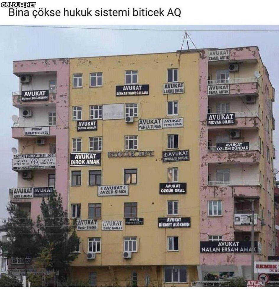 Bina zaten çökmeye meyilli...