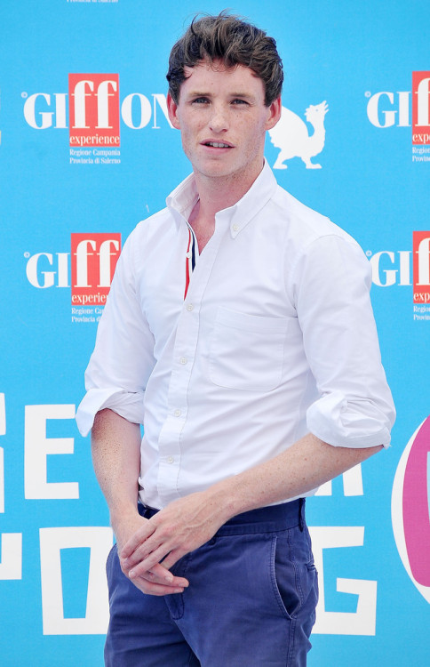 olly-77:  Eddie Redmayne at Giffoni Film Festival, Italy - 26th July 2013