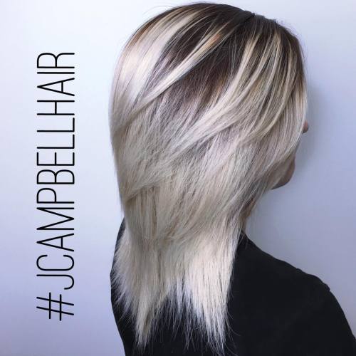 Let&rsquo;s talk about beautiful icy blondes. #rootyblonde #salon #salonreality #salonvault108 #