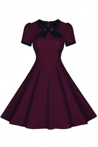 fulltacokryptonite:  1950s Vintage Dresses  Red Flower  Purple Flower  White and