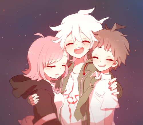 kibo-komaeda:3コンビ by Taru※Permission to upload this was given by the artist