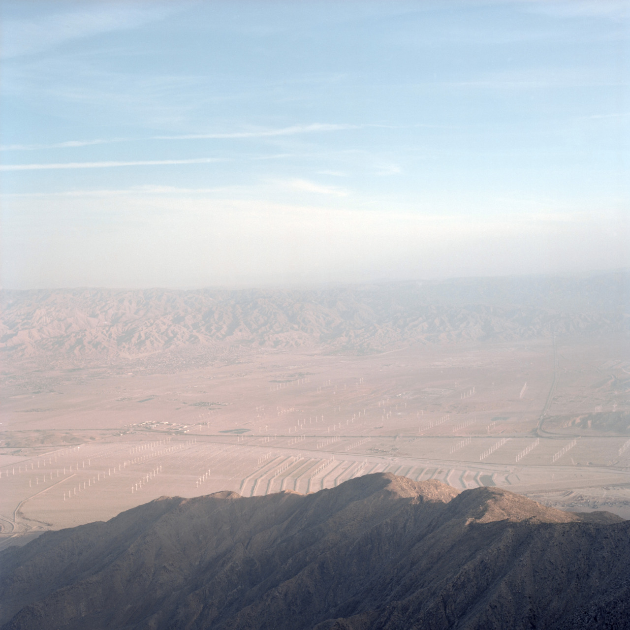 The valley and its monuments.
Coachella Valley, California