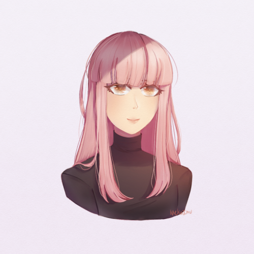 Trying Out A New Art Style. I Had No Idea What I Was Doing So I Gave Up On The Hair Partway Through.