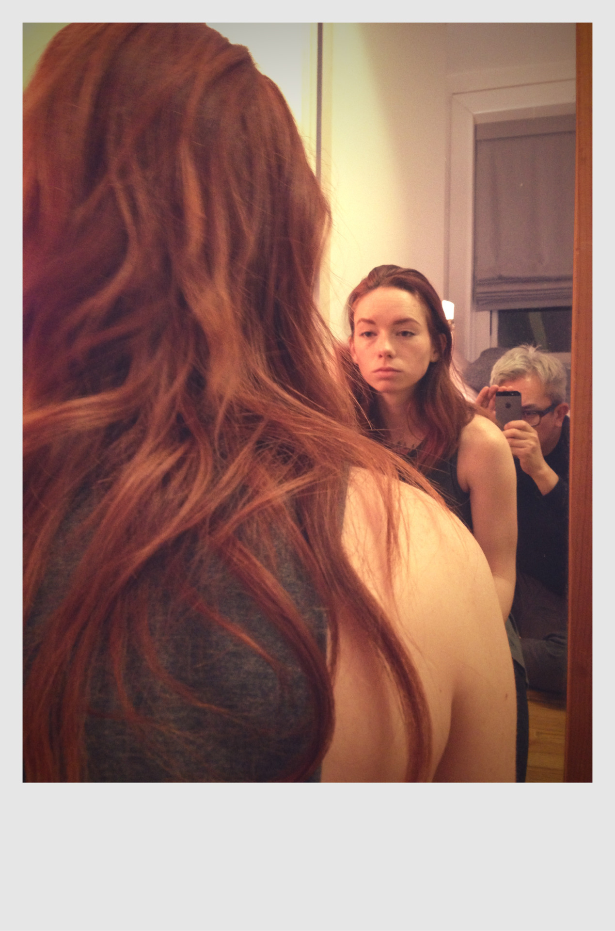 creativerehab:  VDay Hattie.  me looking tired as fuck. 