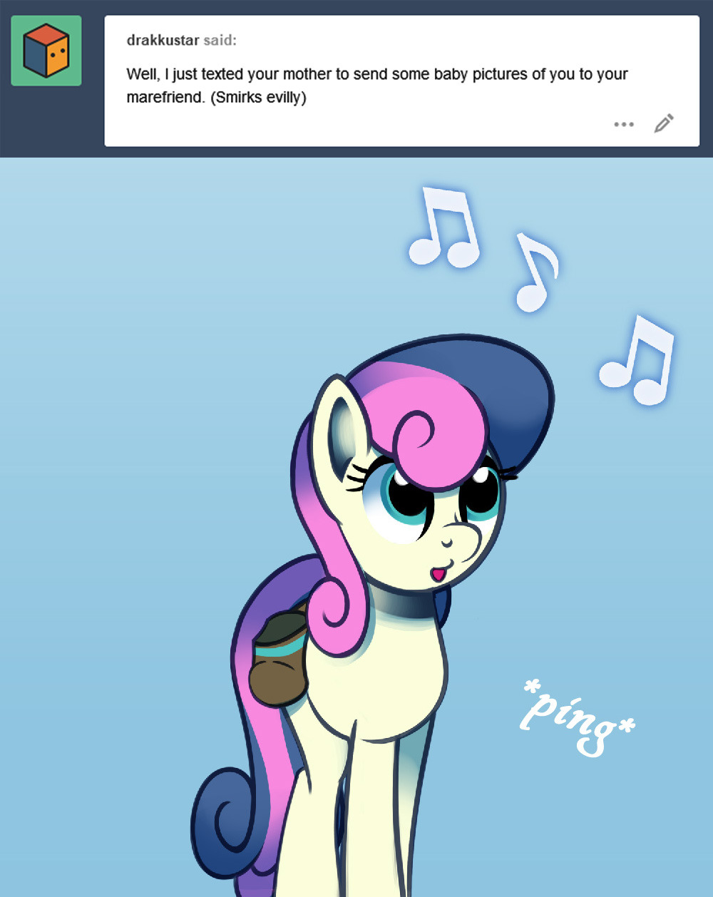 ask-canterlot-musicians: Acka-ba-ba-ba-PBBBBBT  Thank  you to all of the supporters