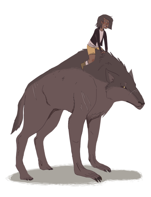 surimistick:jamfisher:a girl and her werewolf momMY hEART