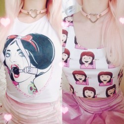 kitten-bits:  cute as hell tops and choker