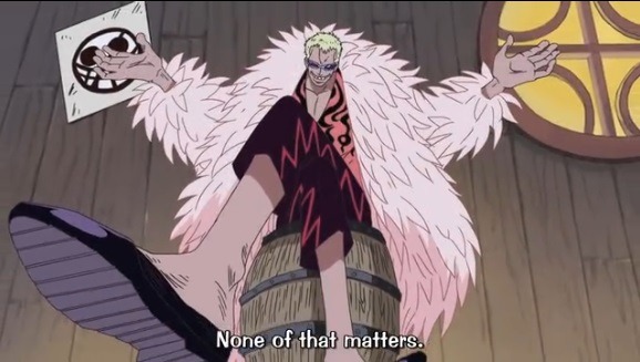 Review One Piece 698: Doflamingo Aparece (Doflamingo Appears)