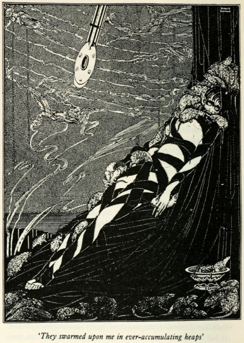 Harry Clarke (1889-1931), &lsquo;The Pit and the Pendulum&rsquo;, &ldquo;Six Tales&rdquo; by Edgar A