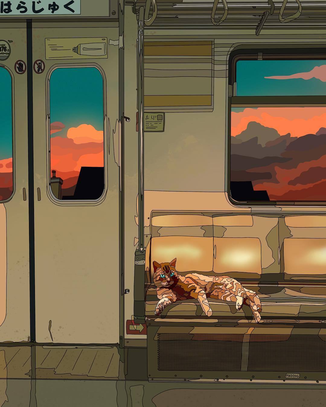 crossconnectmag:  Cyberpunk Illustrations by  Mad Dog Jones  Mad Dog Jones   is the