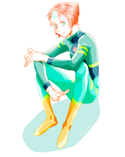 keuang-drawidea:  S.U.- spacesuit pearl 