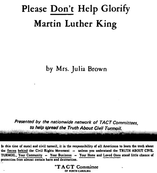 The John Birch Society was an extremist organization in the 1960s which relentlessly characterized t