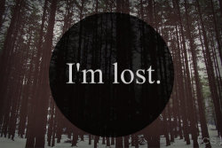 astrangersobscurity:  lost. ☯ on We Heart It.