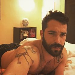 beardburnme:  “_my bed #male #boy #man #guy #gym #workout #chest #arms #legs #body #skin #tattoo #ink #me #mirror #instagood #instagram #face #heart #love #italy #south #puglia #hair #hairy #bed #seletti #stars” by @marianomarangi on Instagram http://ift.