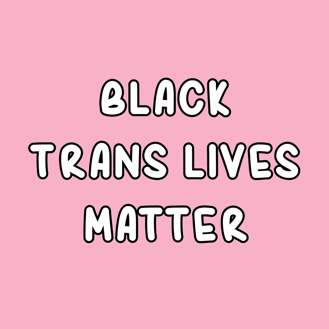 violetwlw:  transgenderadvice:Black Trans Lives Matter (image description: three