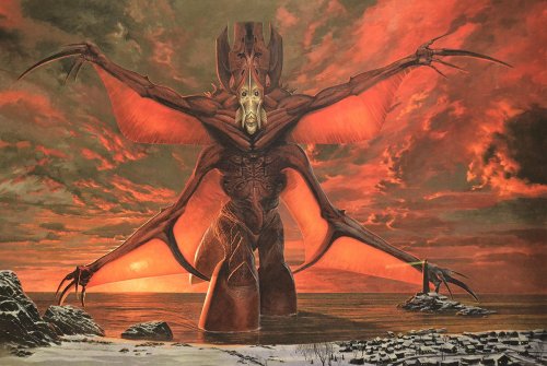 Concept art for Pacific Rim by Wayne Barlowe.