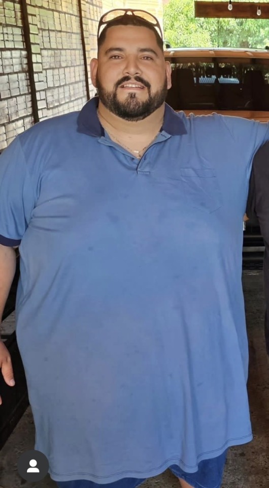 He Stopped Being A Thin Man To Be An Extreme Obese Man In A Few Years 2017-2023 150 Lbs- 500 Pounds