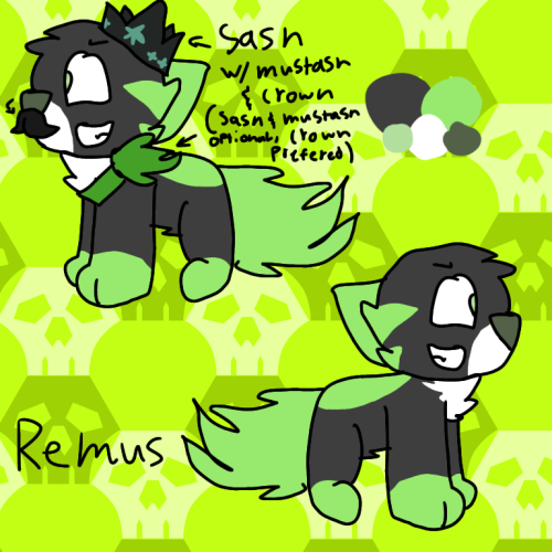 Here Are All Of My Full Refs Of My Sander Sides Cats.