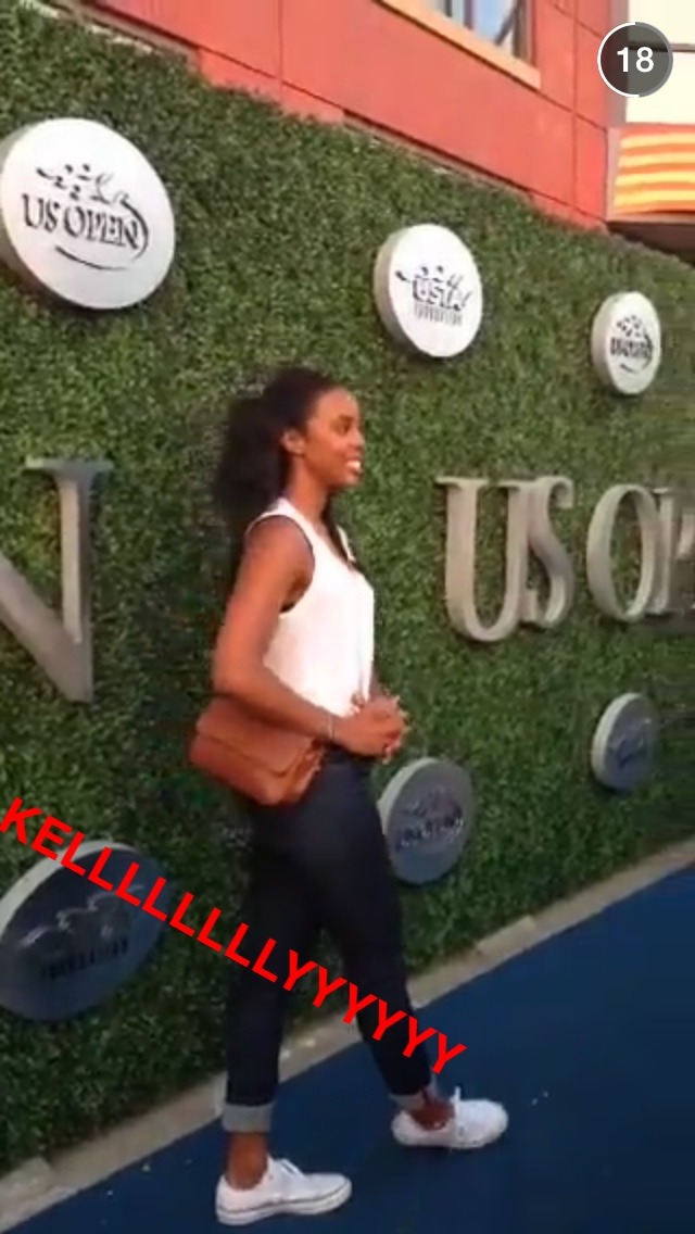 jayonslaycarter:  August 31, 2015  Kelly Rowland at the U.S. Open in Flushing Meadows,
