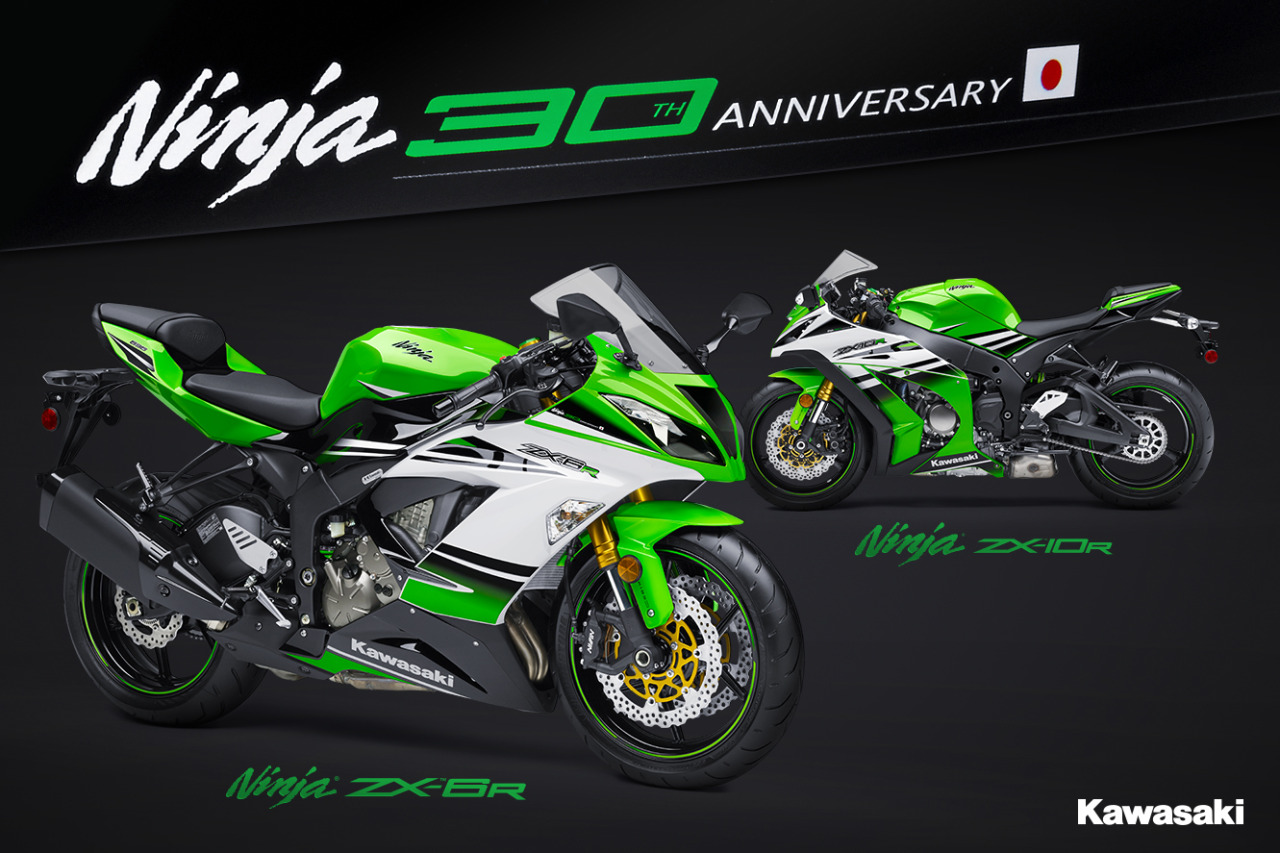 Kawasaki USA — The 30th Anniversary Edition 2015 Ninja ZX-6R and