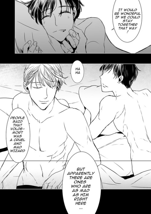 festivite: Side Victor/Yuuri in Harry Potter universe (NSFW)Side Tom/Harry in Skating universe part 