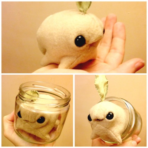 thebeastpeddler:  thebeastpeddler:  A little baby mandrake in a jar.  This little root buddy will be at the Cambridge Open Markets on Friday!  Aw, this is still getting reblogged!I’ll have to make more baby roots in jars soon, eh?