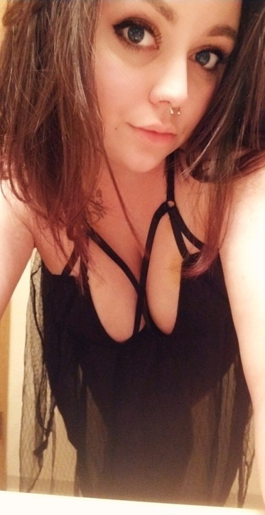 kiink: witchy lingerie Ft. my cute innocent face before I got the life fucked outta me.