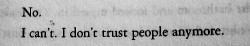 Devoted to the demons inside of me.