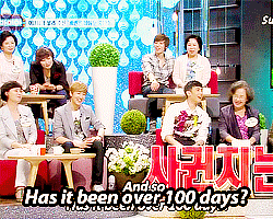 taengkims:  -100 day relationship feat embarrassed Kevin and scandal Mom 