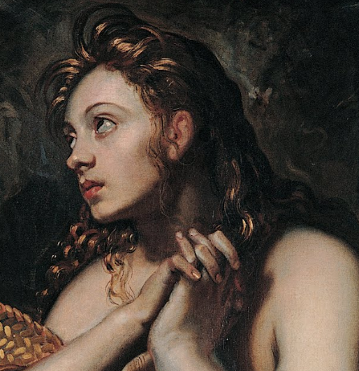 renaissance-art:  Tintoretto c. 1598-1602 Penitent Magdalene (details) 