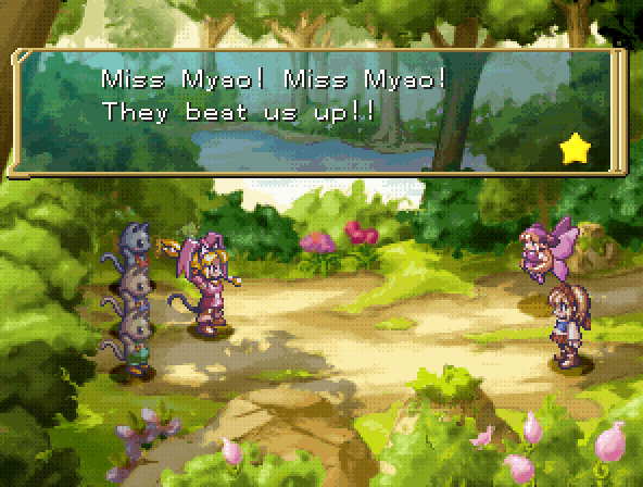 obscurevideogames:  “Punishment, meow!” - Rhapsody: A Musical Adventure  (NIS