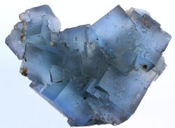 bijoux-et-mineraux:  Blue Fluorite - Illinois