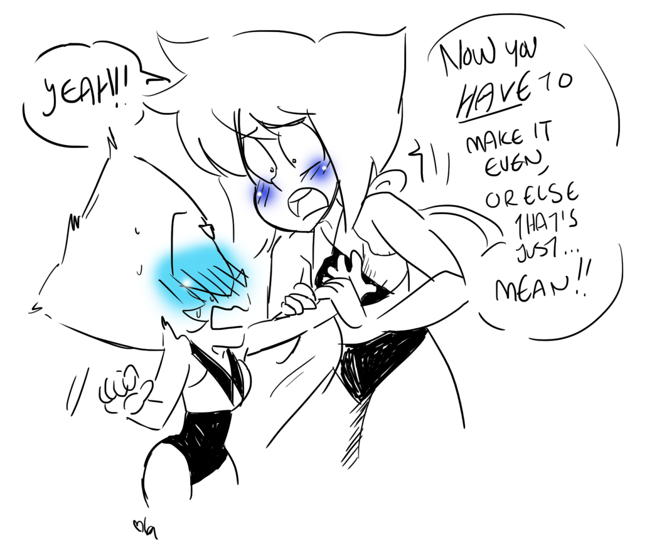 Look at the monster you’ve become, Lapis