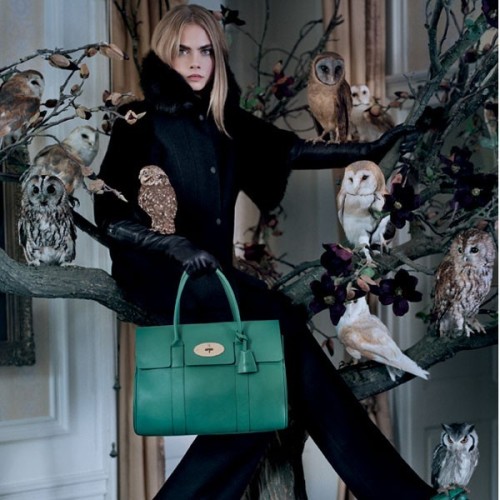 Cara Delevigne For Mulberry I don’t think there will be a fashion brand left that the gorgeous