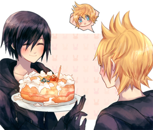 seraphily:happy rokushi day ft. xion’s amazing cake decorating skills