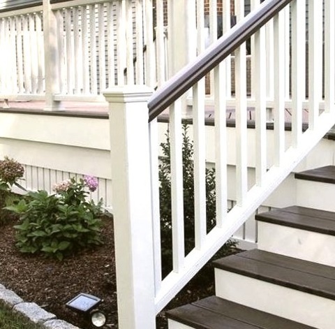 Boston UncoveredIdeas For A Medium-sized, Classic Backyard Deck Renovation Without A Cover
