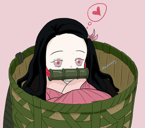 Let me bless your timeline with smol Nezuko~