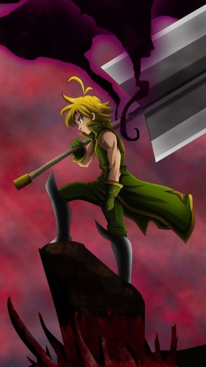 Meliodas, The seven Deadly Sins, anime boy, 720x1280 wallpaper @wallpapersmug : ift.tt/2FI4i