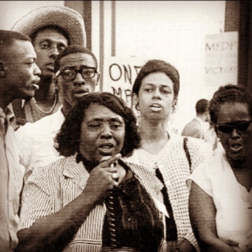 there’s a lot of greatness in this pic, but we gon focus on ms. fannie lou hammer (she’s