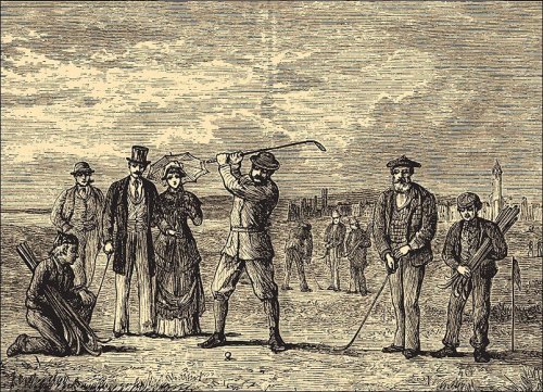 On May 14th 1754 golf was formalised at St Andrews with the foundation of the St Andrews Society of 