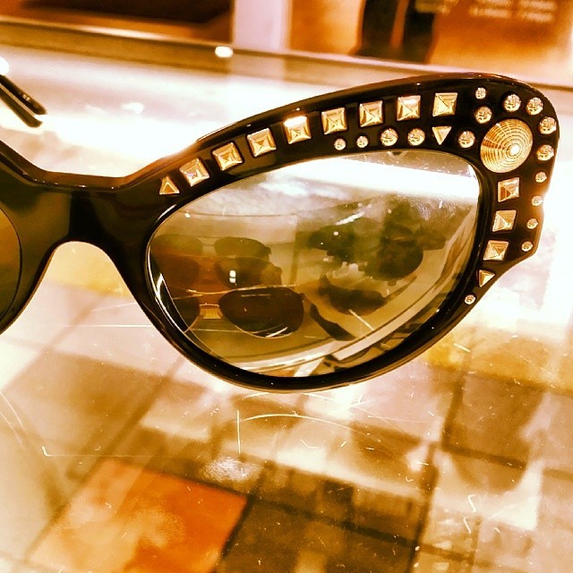 Check out our new Gaga&rsquo;s @versace_official at @sunglasshut  #beautiful