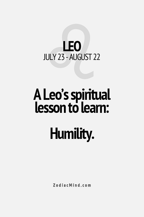 zodiacmind:  Fun facts about your sign here  I am humble. In fact I excel at it :D lol