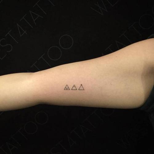 60 Popular Triangle Tattoo Design Ideas 2023 Updated  Saved Tattoo