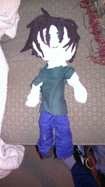 A Chronology Of My Failed Plushies:Kazuki from Oofuri, early 2009: He’s not terrible, but he was my 
