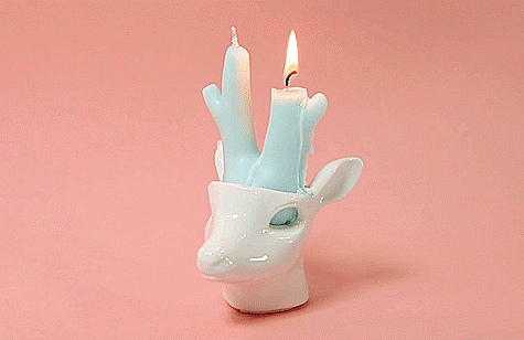 sixpenceee:The creative crying candles were designed by The Jacks, a design team based in South Korea. (Source)